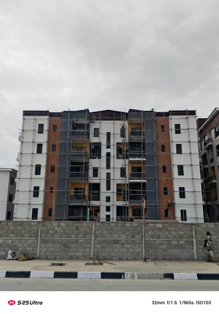 High-rise Building Prep Scaffolding